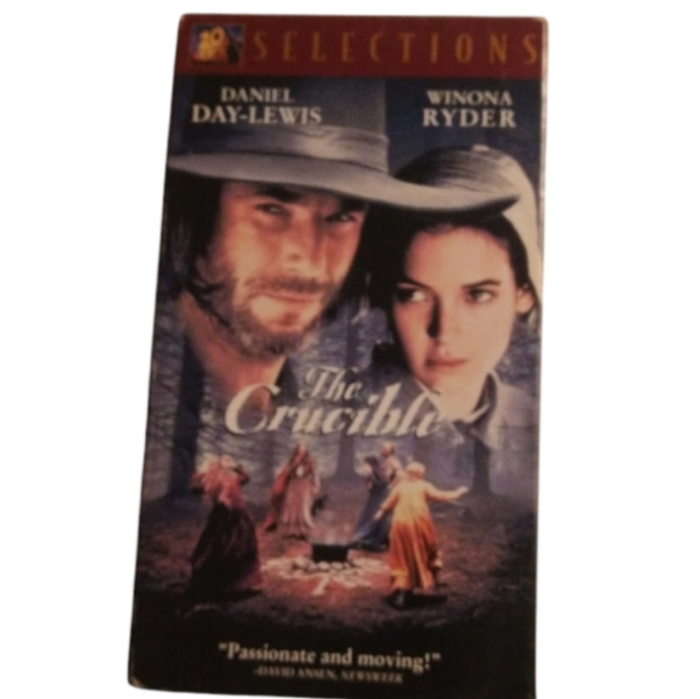 The Crucible 1996  Drama Historical  vhr tape